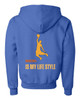 Born To Play Basketball Is My Life Style Design Hoodie