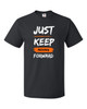 Men's Motivational T-Shirt "Just Keep Moving Forward"