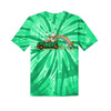 St Patrick's Day Feeling Lucky Design Tie Dye T Shirt