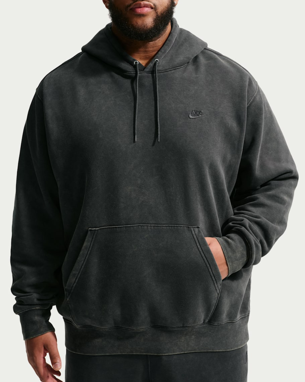 nike washed hoodie