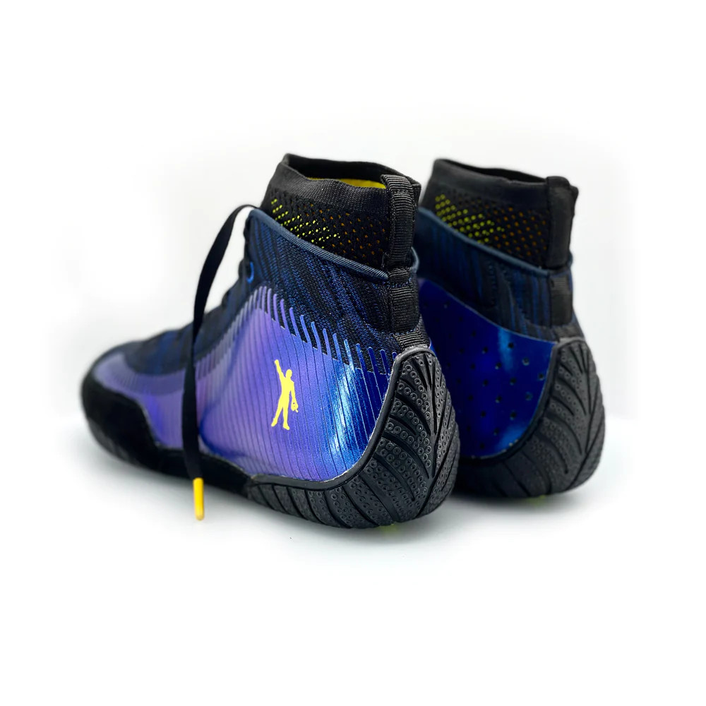 MATABOURNE Wrestling Shoes Black and Blue High-Top Shoes size 9 Matabourne 1.5 Wrestling Shoes main image 4