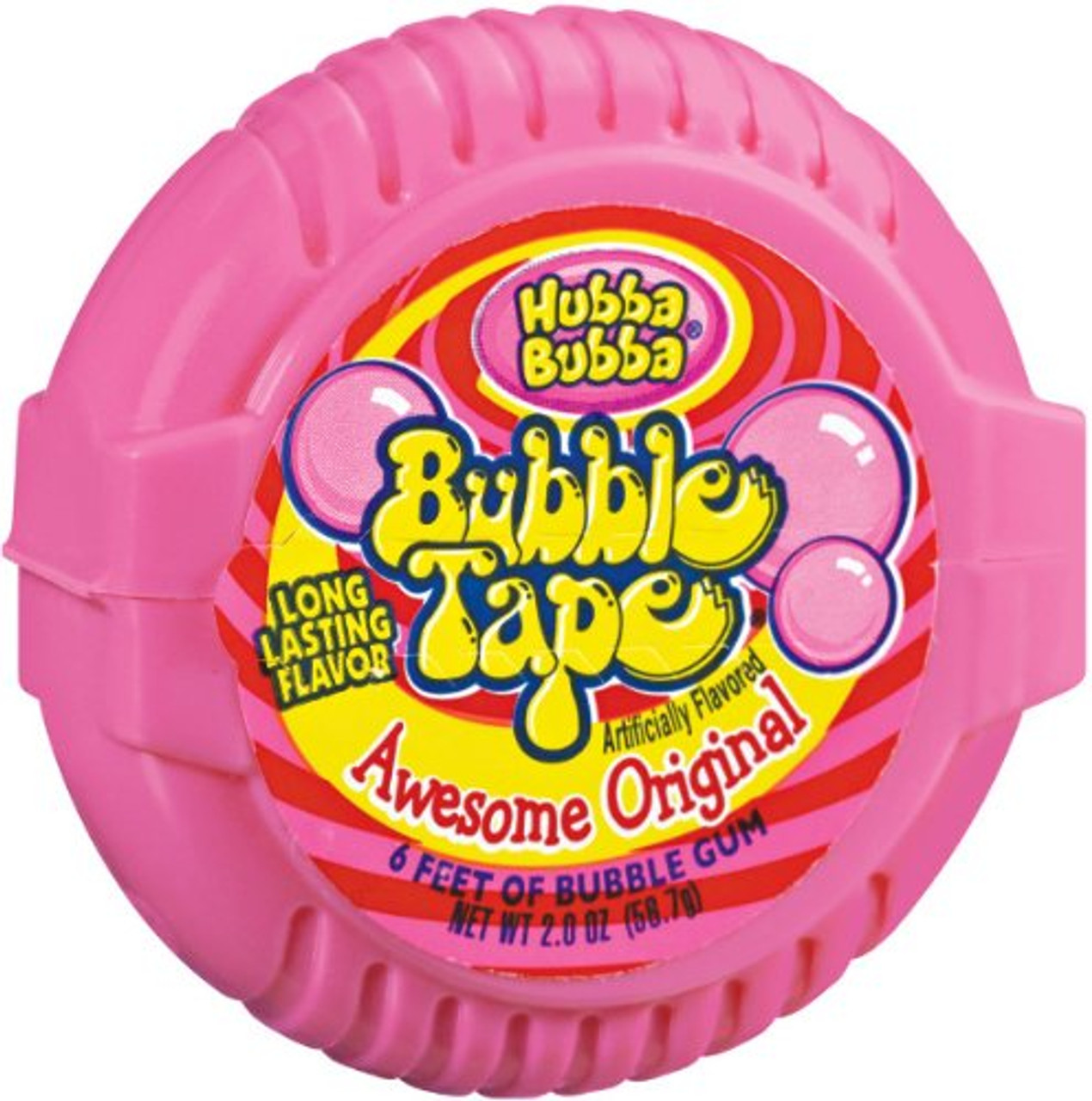 Hubba Bubba Bubble Gum, Bubble Tape, Awesome Original, Sour Blue