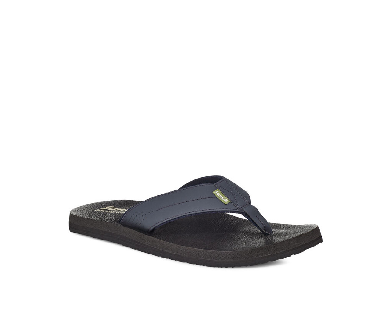 Navy Sanuk Sandals - Comfortable Foam Bottom