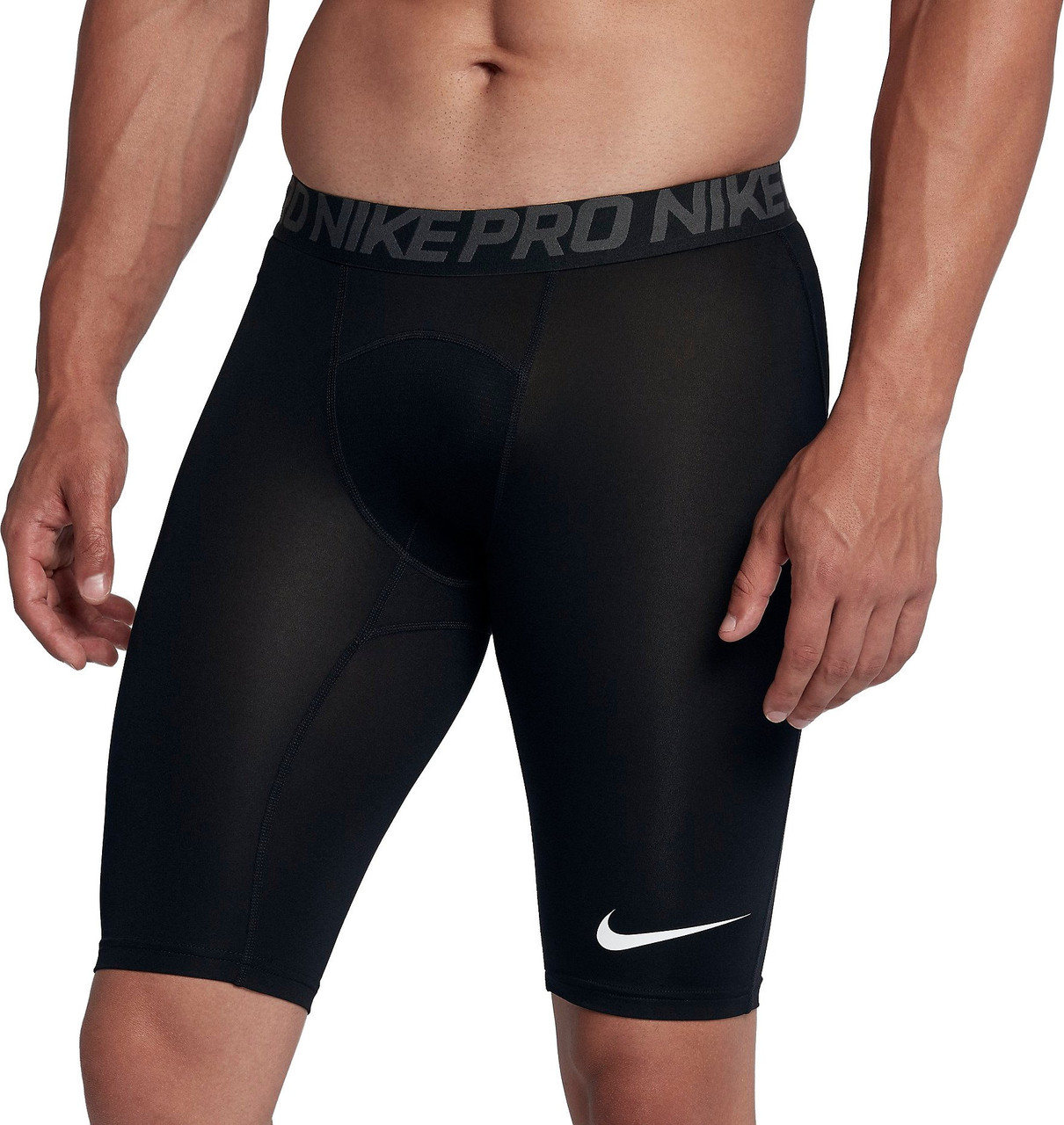 Nike pro hot sale long compression shorts