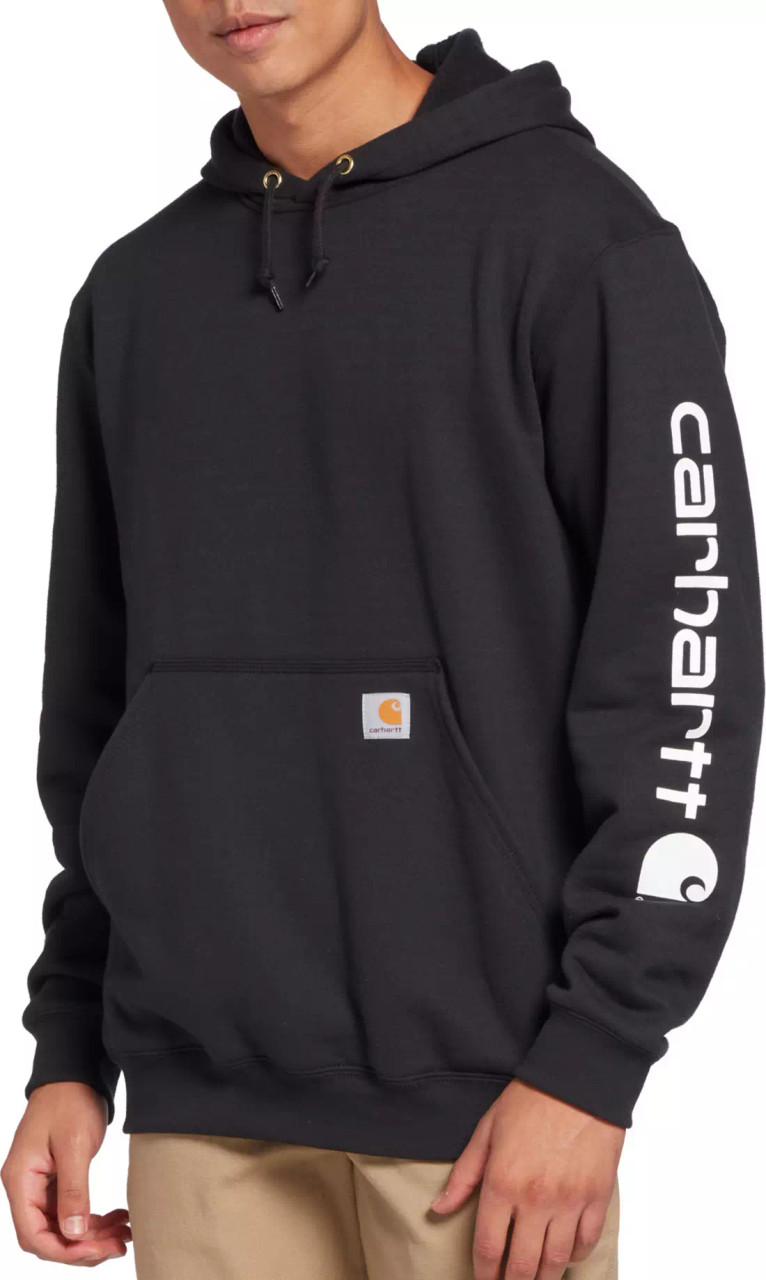 Carhartt Men s Midweight Logo Hooded Sweatshirt