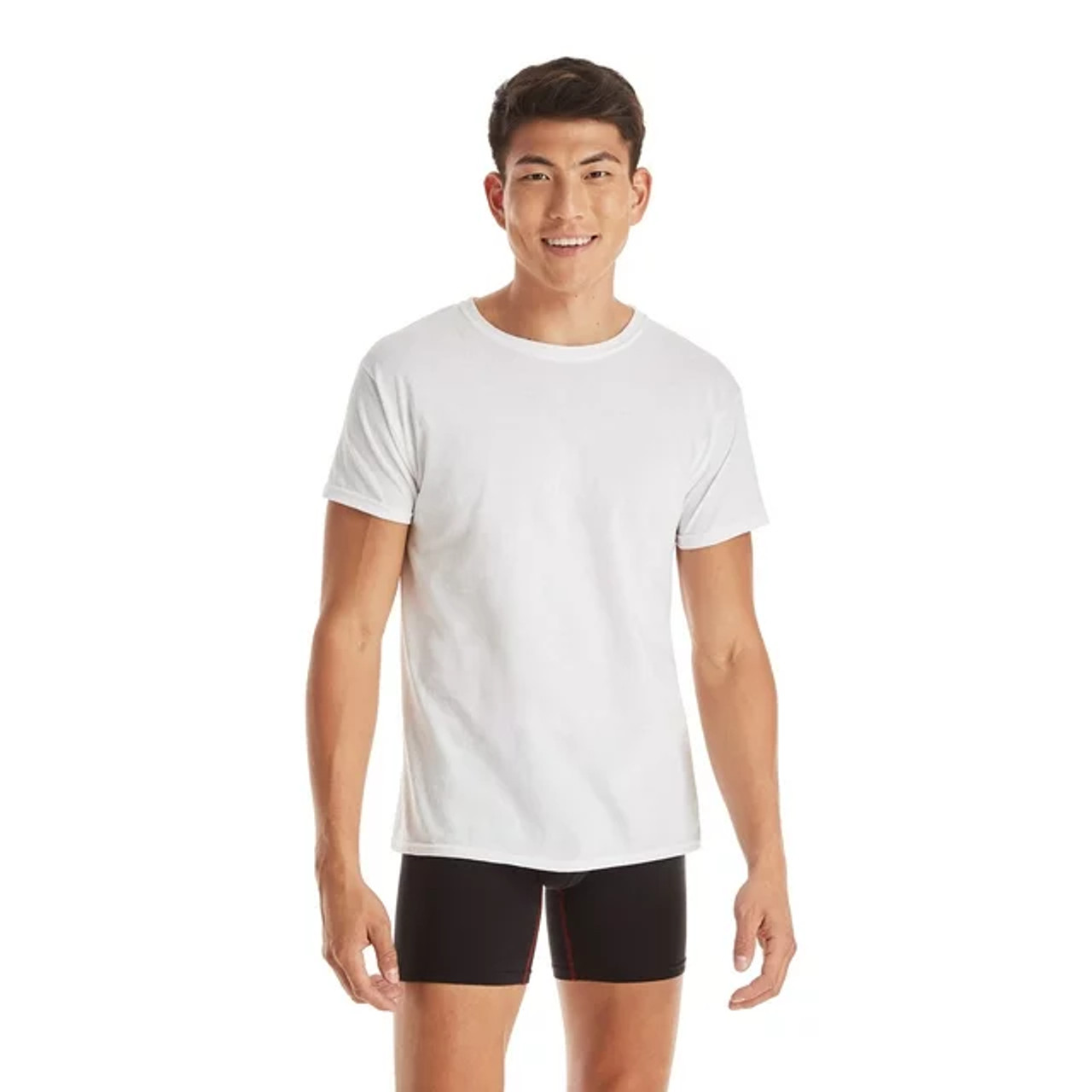 Order Hanes Ultimate Men's FreshIQ ComfortSoft Crewneck Undershirt