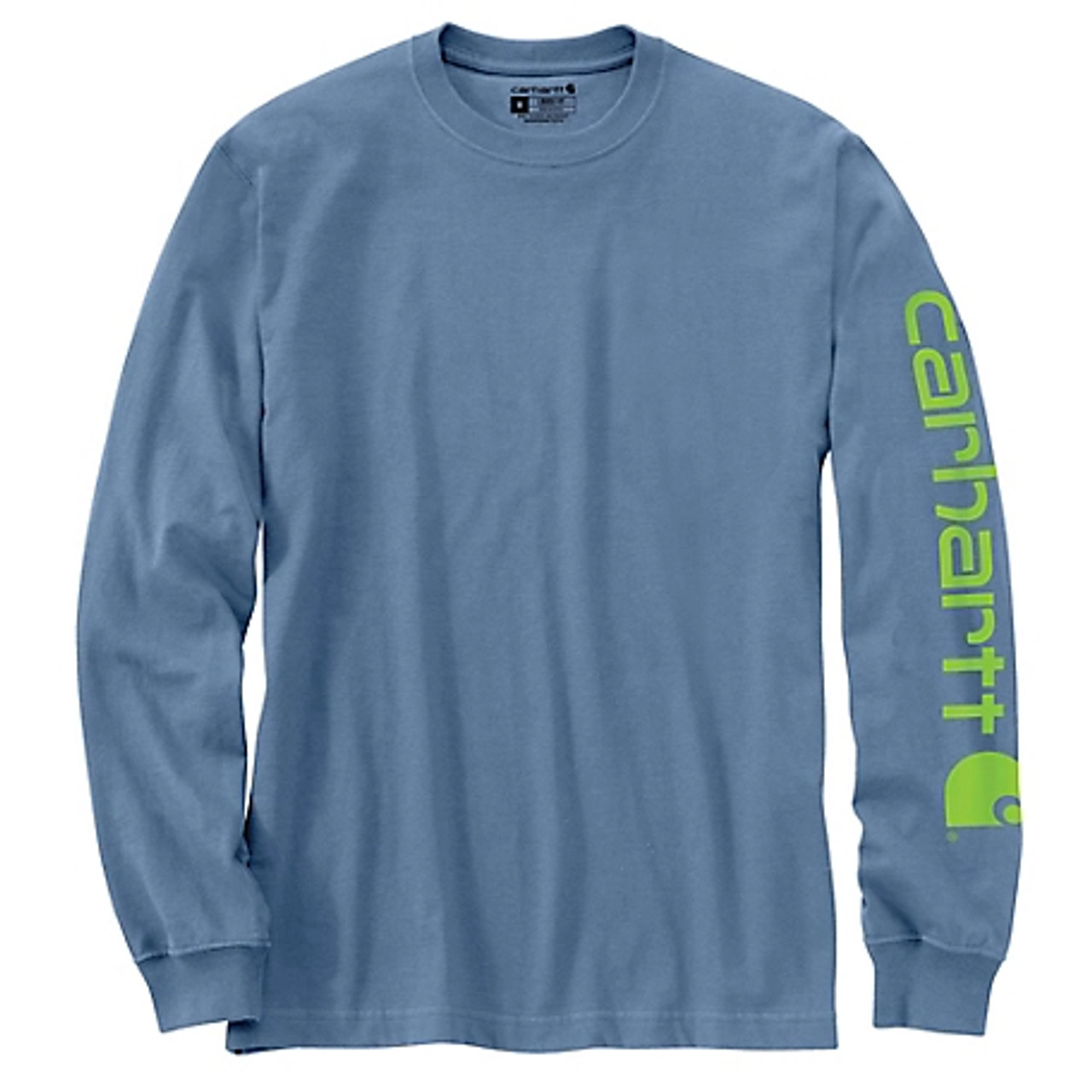 Carhartt Men's Signature Logo Long Sleeve T-Shirt