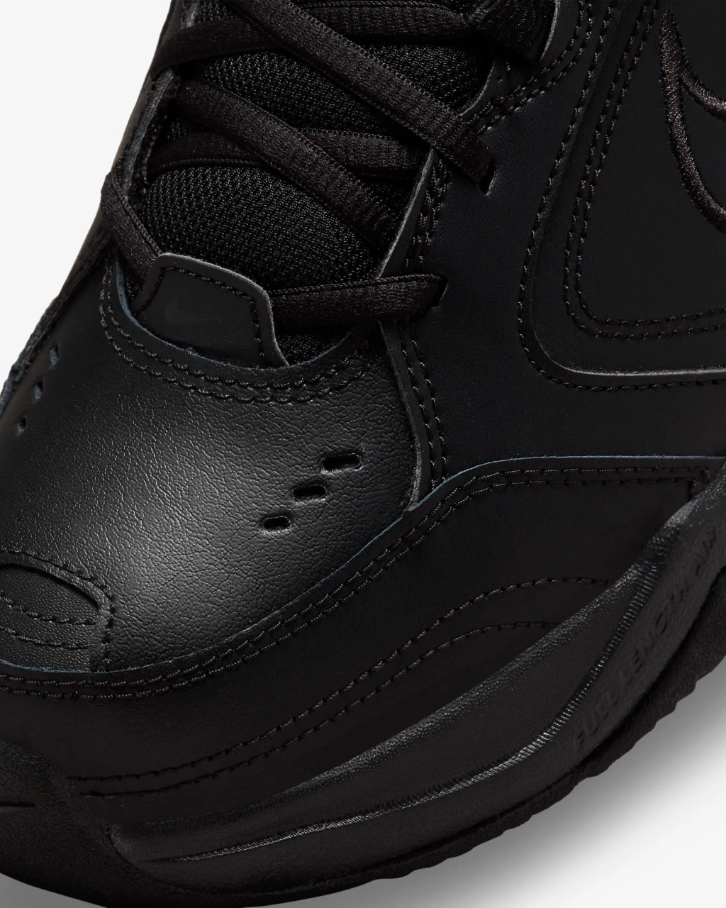 Nike air monarch sales iv all black