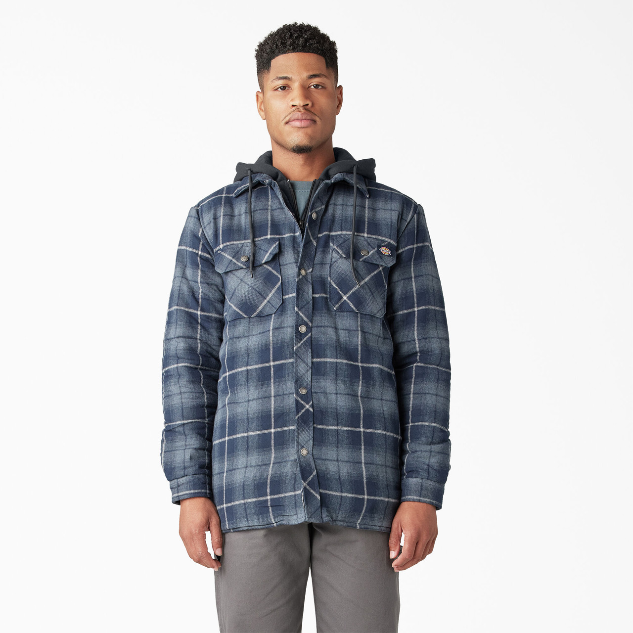 Men's Katahdin Performance Flannel Shirt-Jacket, Hi-Pile Fleece-Lined Plaid  at L.L. Bean