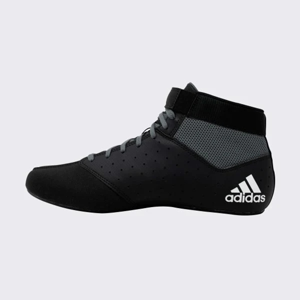 Adidas Mat Wizard 5 Wrestling Shoe White/Black/Grey Choose Size