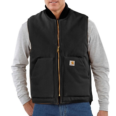 中古 CARHARTT DUCK VEST ARCTIC QUILT LINED Carhartt - Men's Arctic Quilt Lined Duck VEST, Active S-5XL, LT