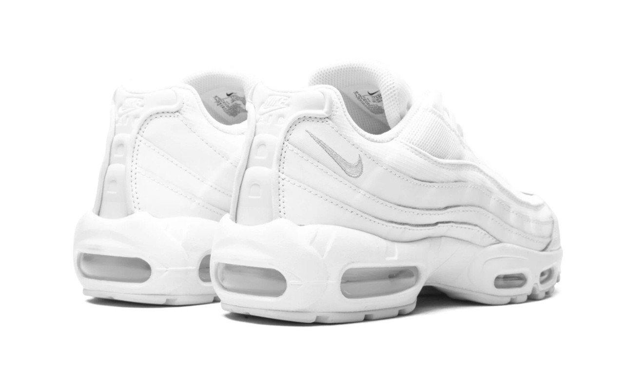 Nike Air Max 95 Essential Air Mens Sneakers Shoes Size 9 White Leather Low NIKE Air Max 95 OG IH7855 100 - Shiekh main image 3