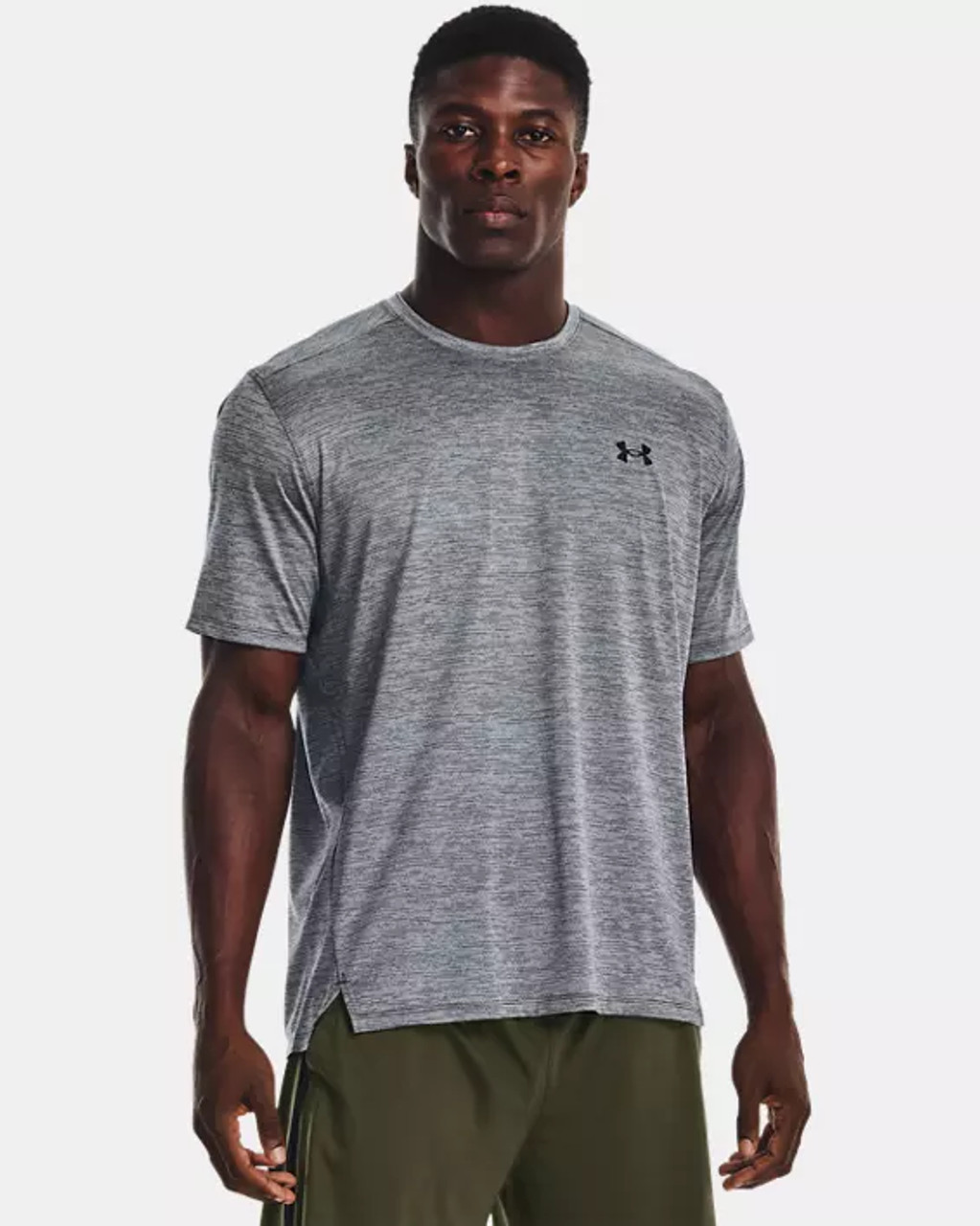 Under Armour Men's Ua Baseline Cotton Tank T-Shirt, Noir/Gris Mod :  : Fashion