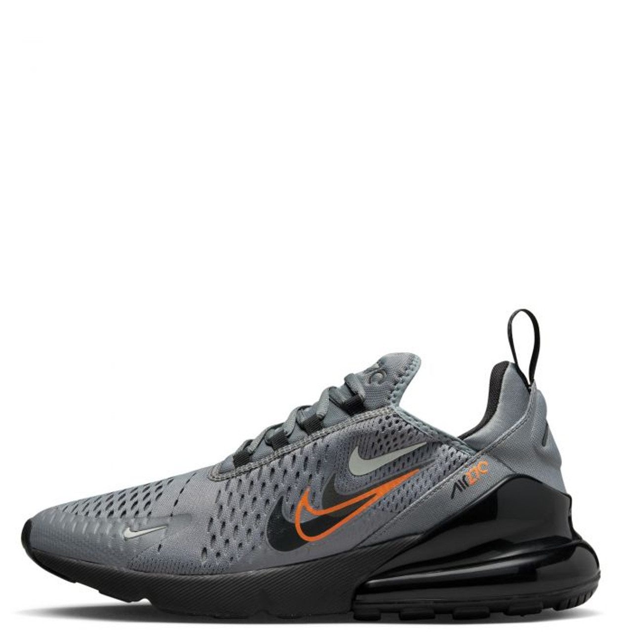 Nike air max 270 men's white store and orange