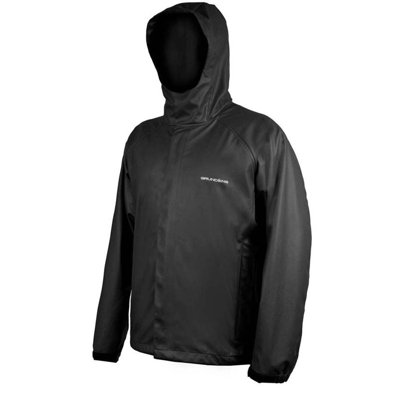 Grundens Neptune 319 Hooded Fishing Jacket - Black