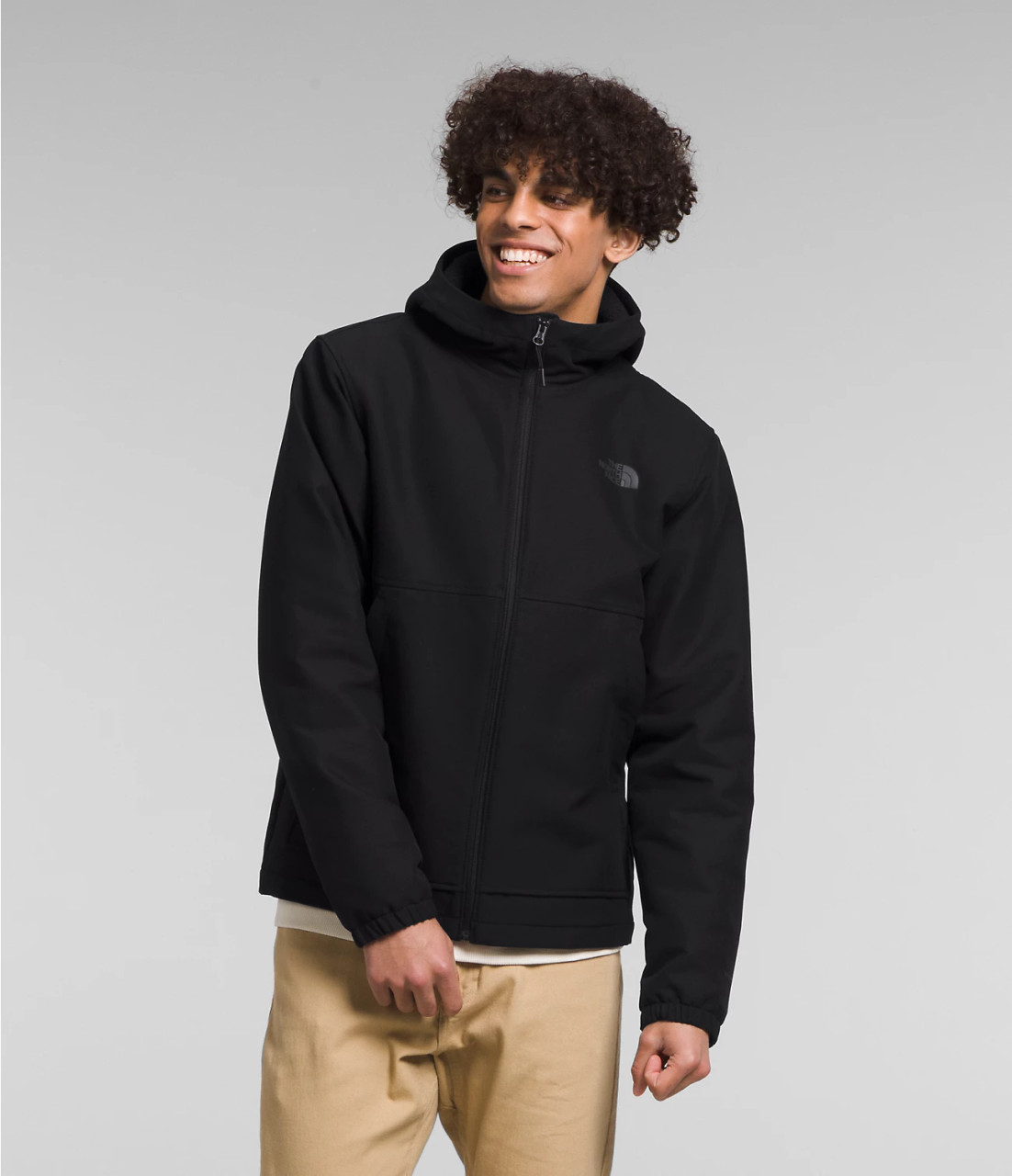 THE NORTH FACE Men's Camden Thermal Hoodie (Big and Standard  Size), Khaki Stone Dark Heather, Medium : Clothing, Shoes & Jewelry
