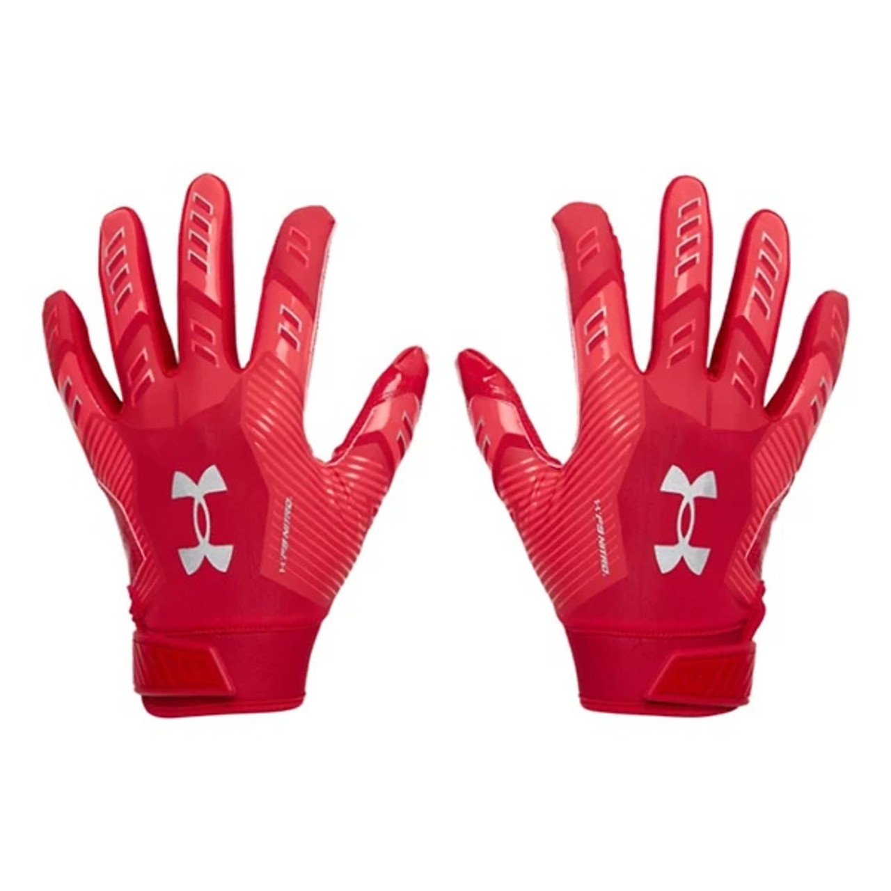 グローブ UNDER ARMOUR SPOTLIGHT GLOVE ORANGE M New Under Armour Men's Orange/Orange/White WR Football