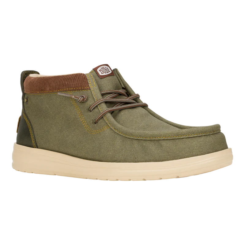 Hey Dude Men's Wally Mid Gripr Workwear - Lifestyles Sports