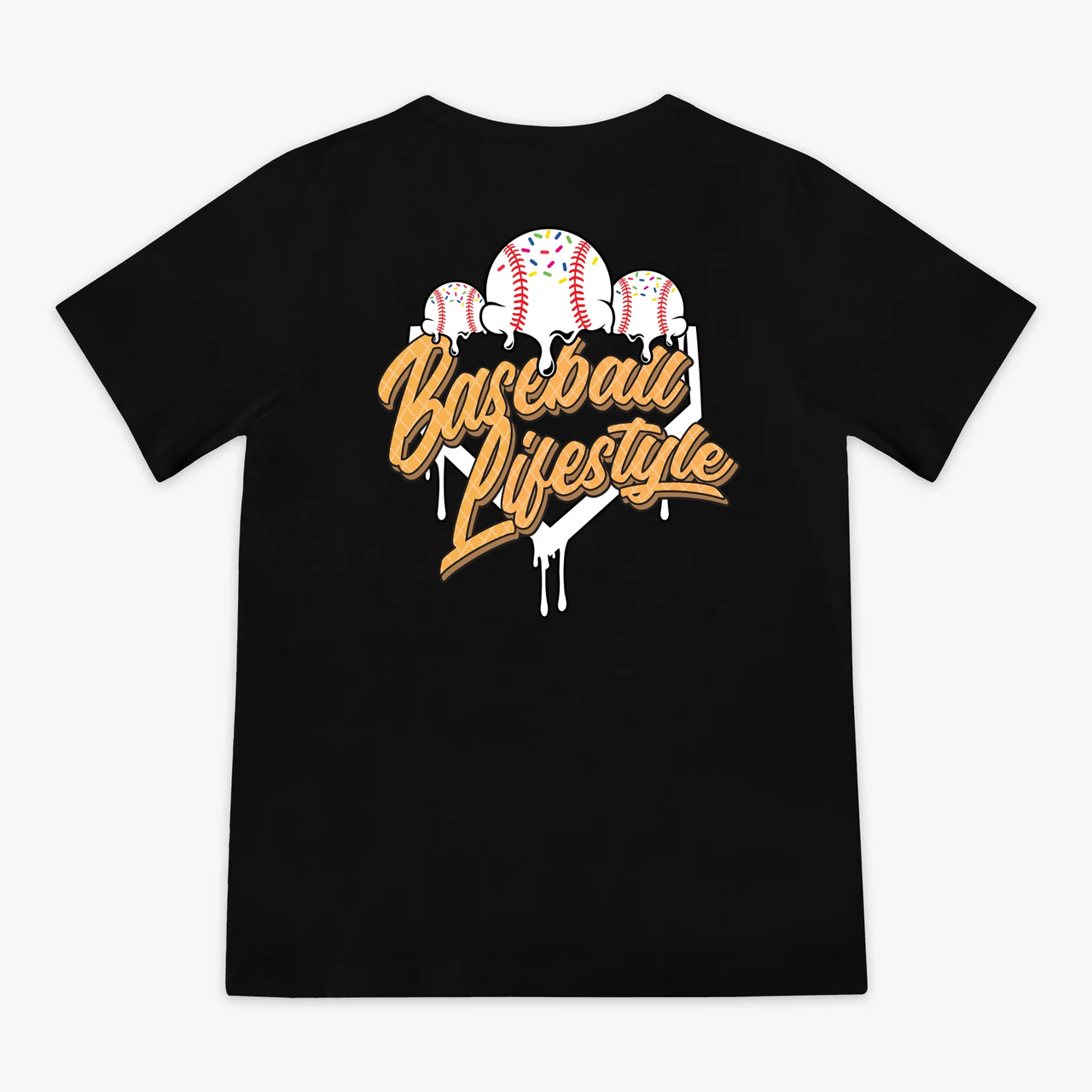 Baseball LS 101 Ice Cream Tee - Lifestyles Sports