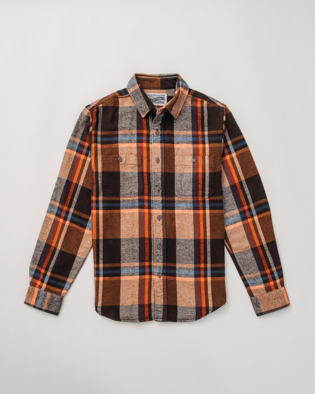 Schott Men's Heavy Flannel Work Shirt - Lifestyles Sports