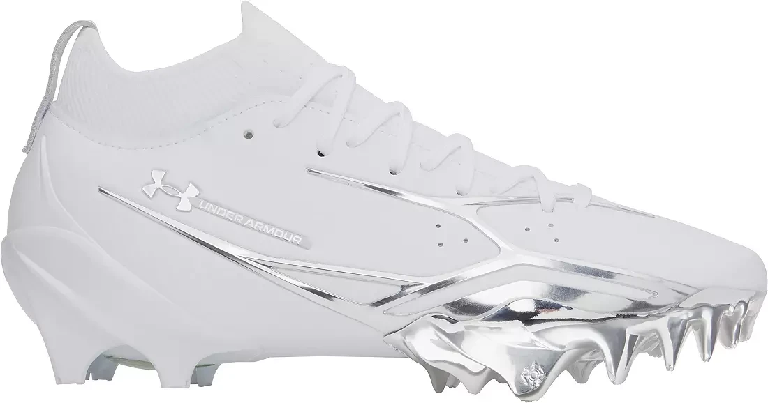 UA Men's Spotlight Pro Chrome Football Cleats - Lifestyles Sports