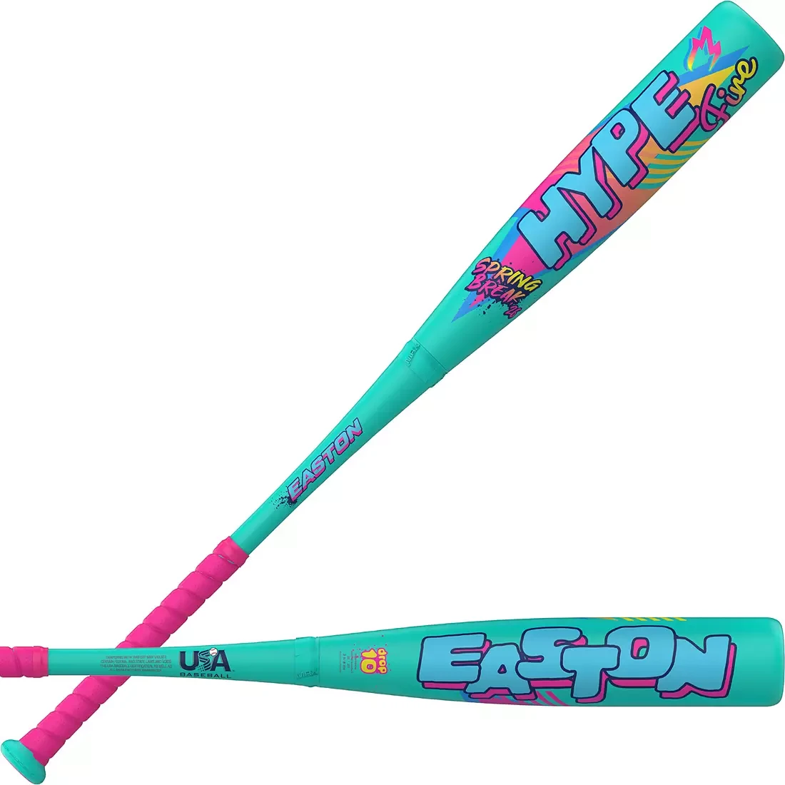 Easton 2026 Hype Fire (-10) USA Spring Break Bat - Lifestyles Sports