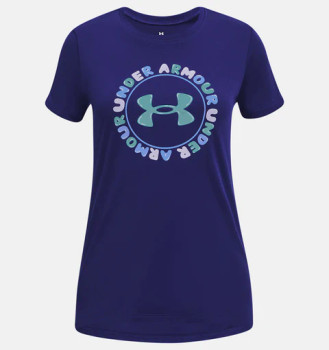 Under Armour Girls' Tech Twist Wordmark S/S T-Shirt