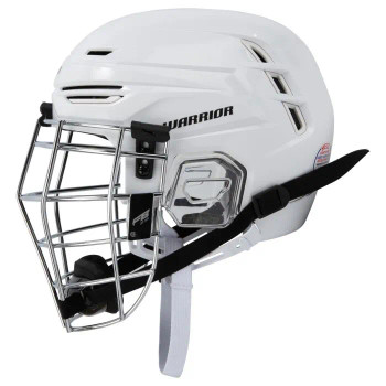 Warrior Fatboy Alpha Pro Combo Helmet With Silver