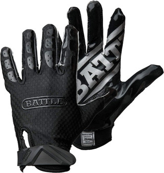 Battle Sports Triple Threat Football Receiver Gloves 14366