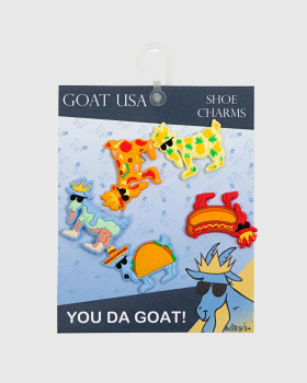 Goat USA Goat Shoe Charms 5-Pack