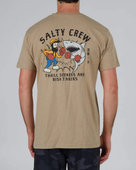 Salty Crew Men's Fish Fight SS Tee