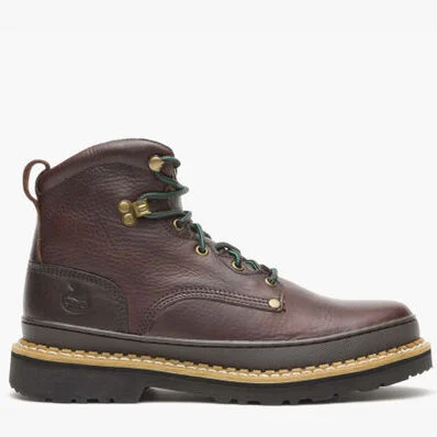 Georgia Boots Men 10 Giant Work Boots Brown Leather Rugged Workwear Construction GEORGIA BOOT Men main image 2