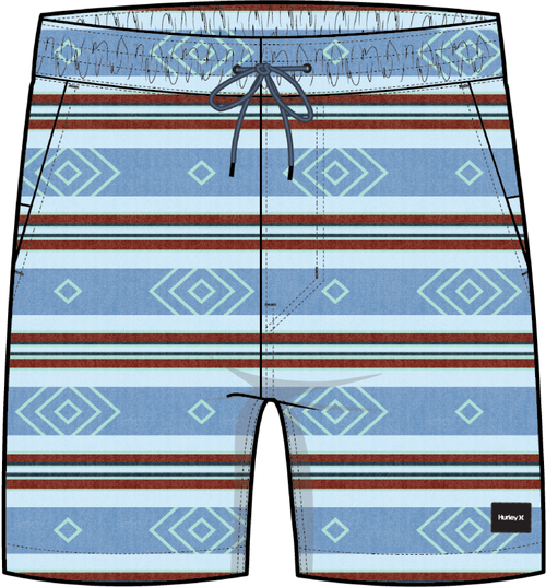 Hurley Jaquard Walkshort 18"