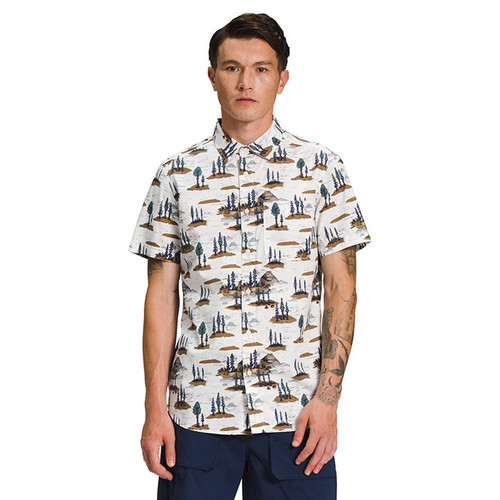 The North Face Mens S/S Baytrail Jacquard Shirt