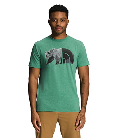 The North Face Men's Short Sleeve Tri-Blend Bear T-Shirt