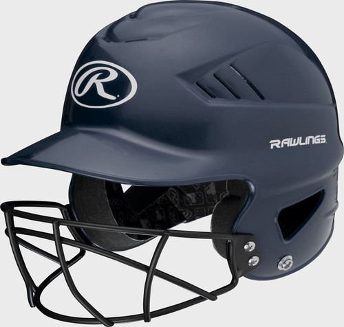 Rawlings Coolflo Batting Helmet With Facemask