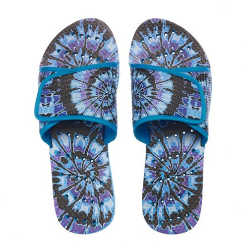 Showaflopz Girls Spiral Tie Dye Slid