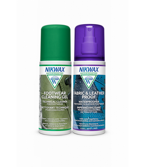 Nikwax Fabric & Leather Spray Duo-Pack
