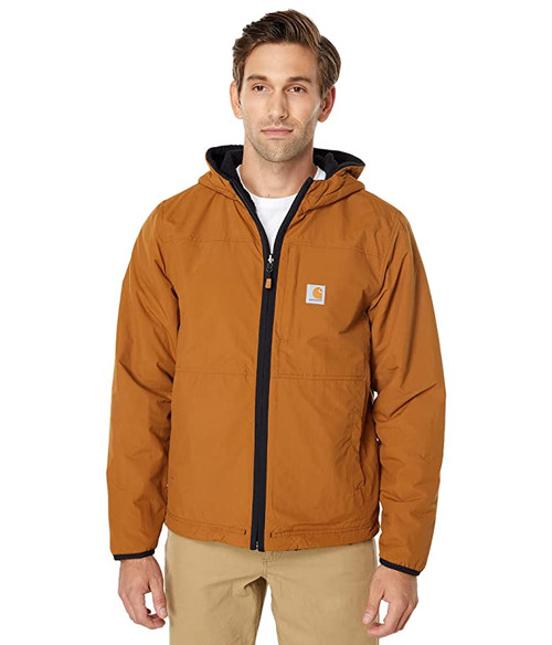 Carhartt Men's Rain Defender Relaxed Fit Fleece Reversible Jacket