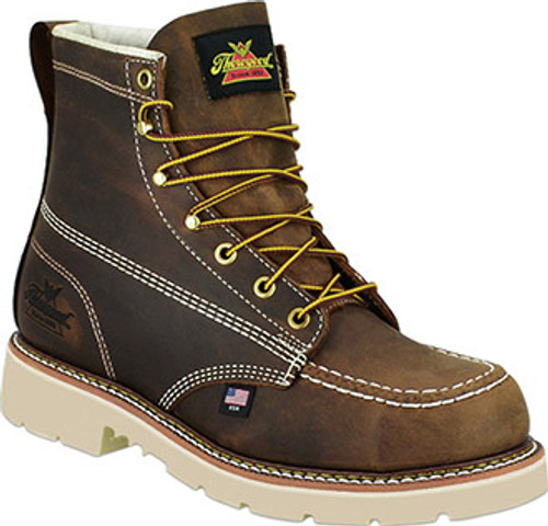 Thorogood Men's 6" Moc Toe American Heritage Boots Thorogood Men's 6" Moc Toe American Heritage Boots