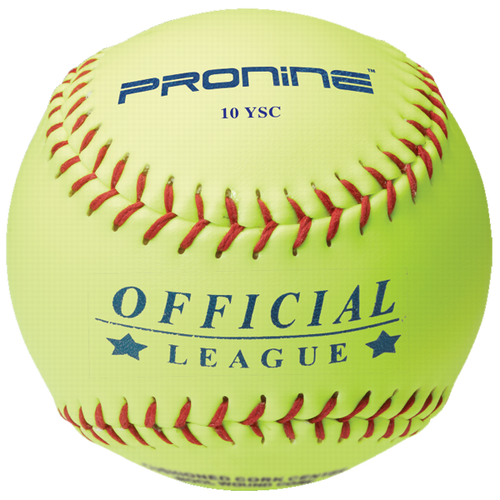 Pronine 10" Soft Core Fastpitch Softball
