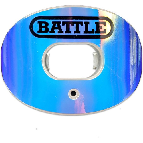 Battle Sports Oxygen Iridescet 3D Chrome Mouthguard Battle Sports Oxygen Iridescet 3D Chrome Mouthguard