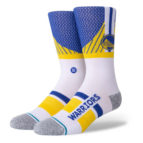 Stance Warriors Shortcut 2 Blue Crew Sock