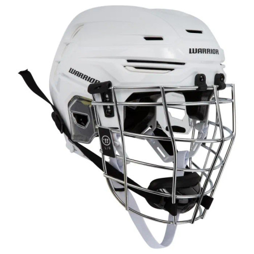 Warrior Fatboy Alpha Pro Combo Helmet With Silver