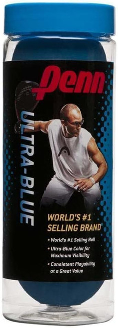 Penn Ultra-Blue Racketball 3 Pack