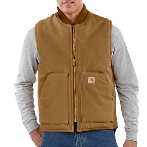 Carhartt Duck Vest / Arctic-Quilt Lined Vest