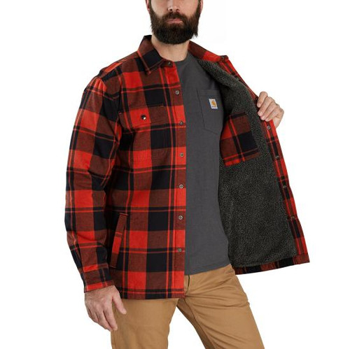 Carhartt Relaxed Fit Flannel Sherpa