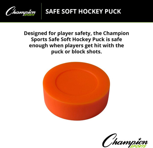 Champion Sports Soft Hockey Puck