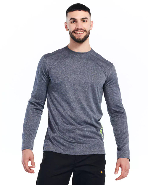 Catapillar Mens Coolmax LS Tee