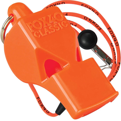 Fox 40 Classic Whistle with Breakaway Lanyard 20717